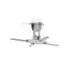 SUPPORTO VIDEOPROIETTORI NEDIS PJCM100GY DA SOFFITO GIREVOLE A 360°  Max 10 kg DISTANZA DAL SOFFITTO  130 mm 